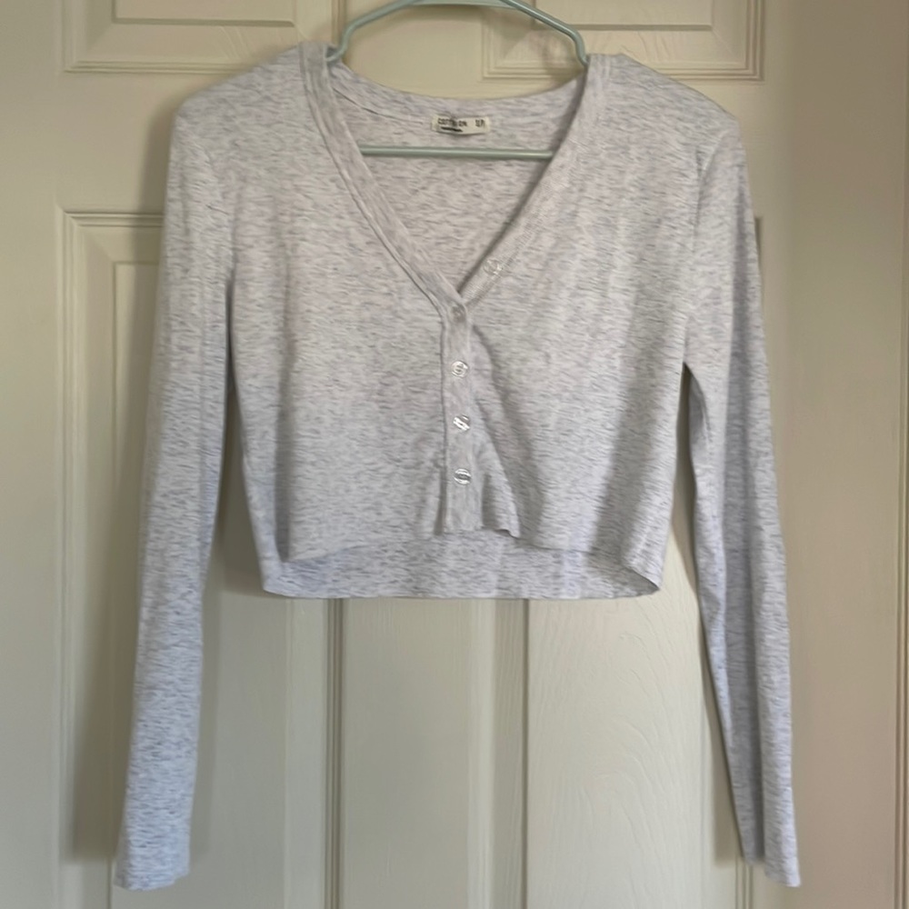 Cotton On Cropped Shirt
